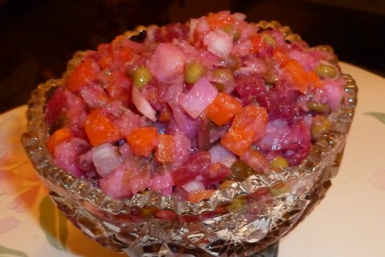 Russian Beet and Potato Salad