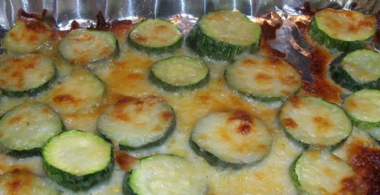 Oven Baked Italian Style Zucchini