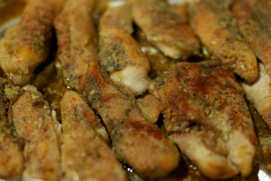 Baked Chicken with Spices