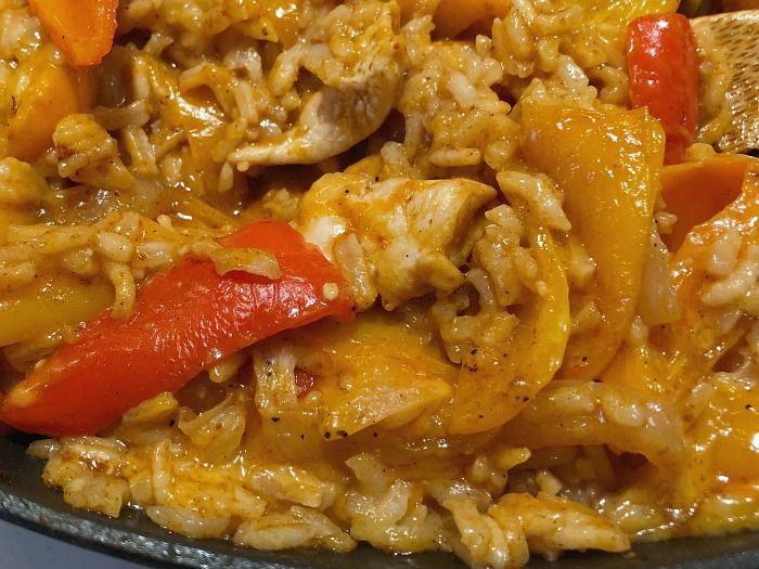 Chicken Fajita Rice