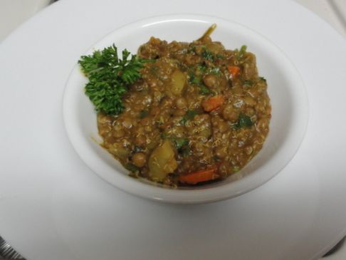 Lentil, Quinoa and Vegetable Pilaf/Stew