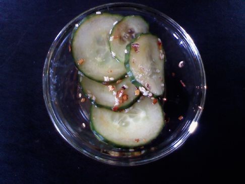 Japanese Style Pickled Cucumbers