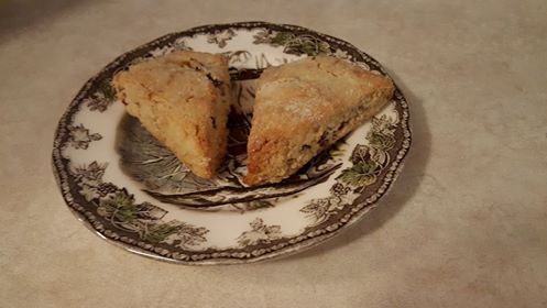 Cranberry-Pecan Almond Flour Scones