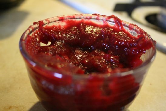 Cranberry and Apple Compote