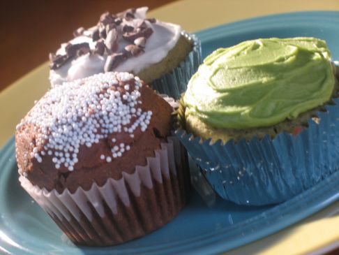Vegan Gluten-free Sugar-free Chocolate Cupcakes