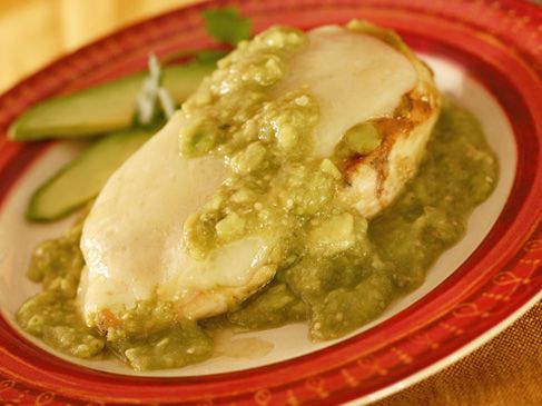 Slow Cooker Salsa Verde Chicken