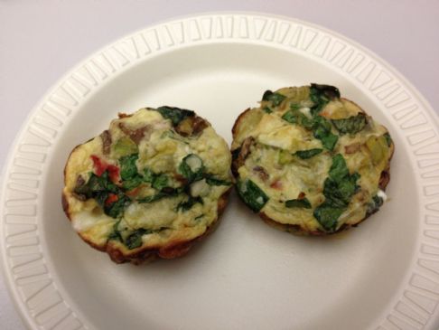 Feta and Vegetable Frittatas