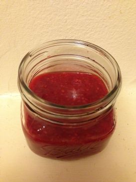 Strawberries and Raspberry Jam