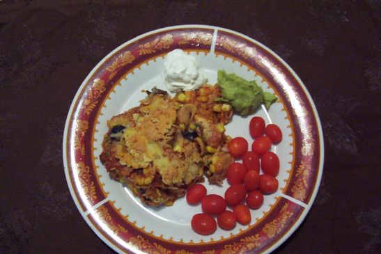 Chicken Enchilada with Red Chile Sauce