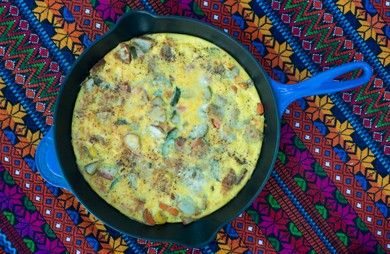 Mediterranean Garden Frittata