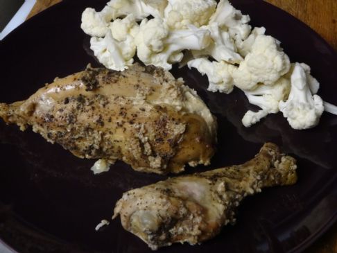 Crockpot Lemon and Pepper Chicken