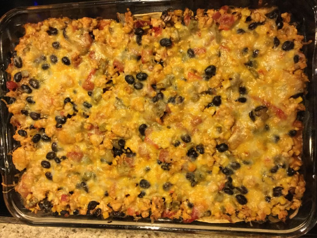 Tex Mex Turkey Casserole