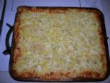 White Cheese Pizza With Artichoke Hearts