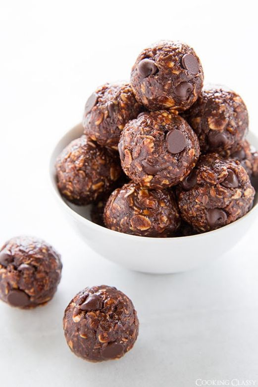 No-Bake Chocolate Energy Bites