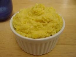 Garlic Dill Mashed Cauliflower