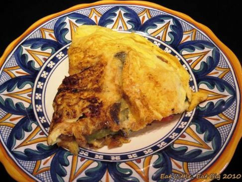 Roasted Veggie Omelet