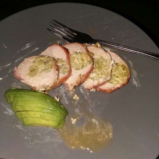 ketoSOUL Broccoli Stuffed Turkey Tenderloin