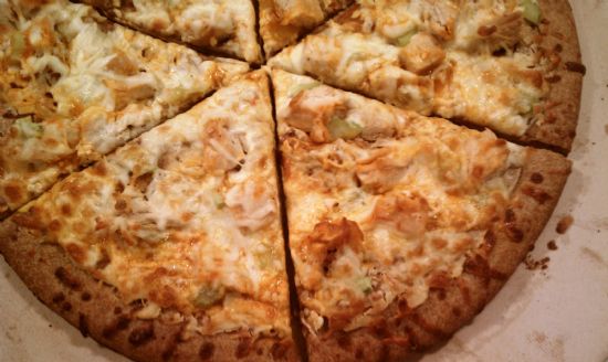 Pineapple Chicken and Cheese Italian and Herb Pizza