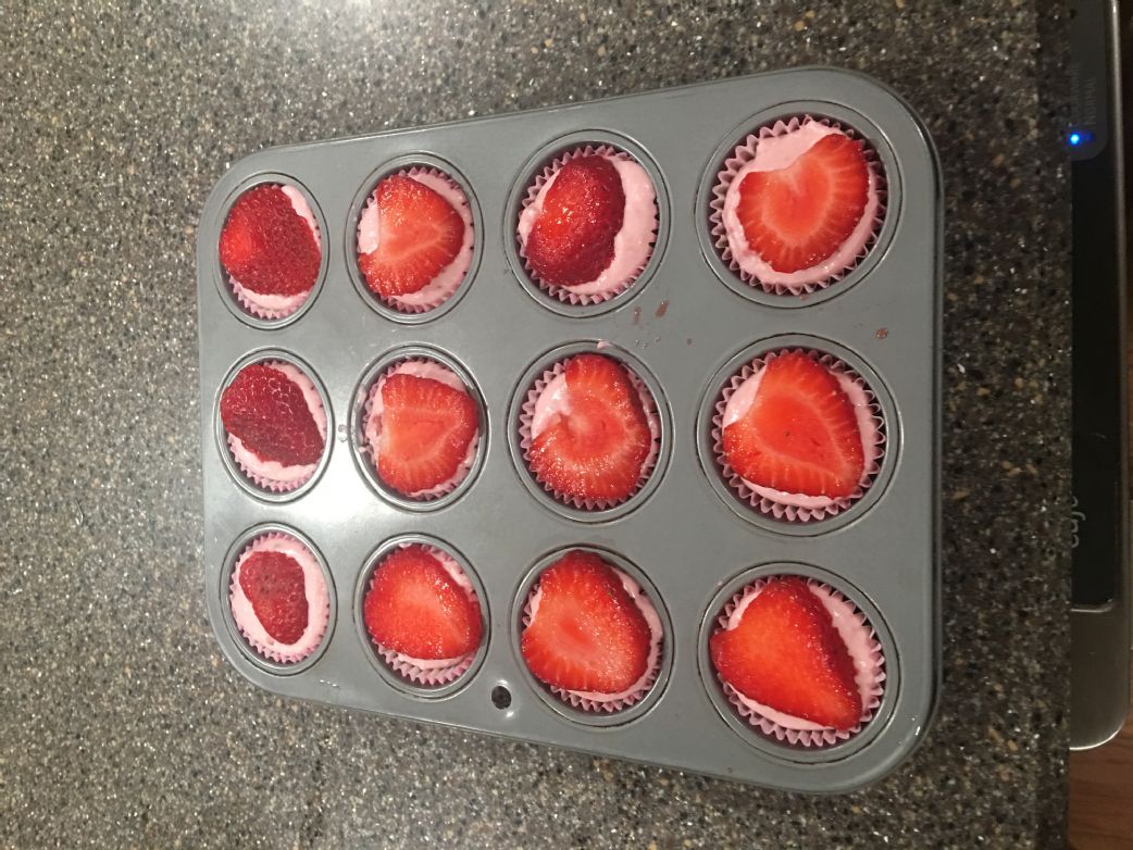 Strawberry fat bombs