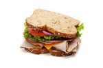 Turkey and American Cheese Sandwich