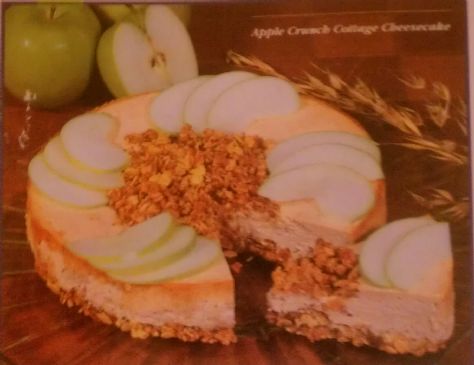 Apple Crunch Cottage Cheesecake