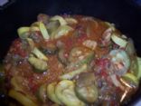 Eggplant and Chicken Stew