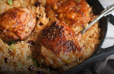 Caribbean Jerk Chicken and Rice