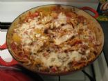 Delicious Skillet Lasagna