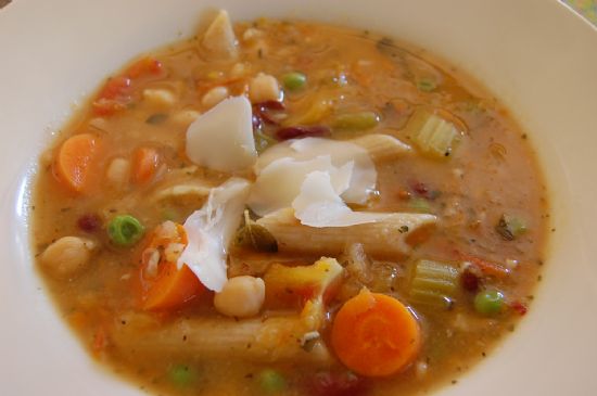 Minestrone Soup-Hearty, Healthy and low sodium