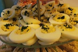 Smoked Mackerel Stuffed Eggs