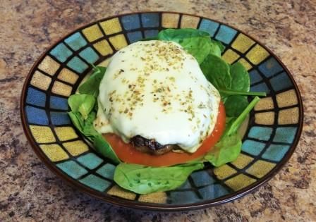 Italian Style Grilled Sausage and Spinach Salad