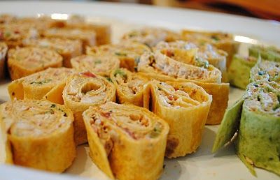 Spicy Chicken Tortilla Roll Ups