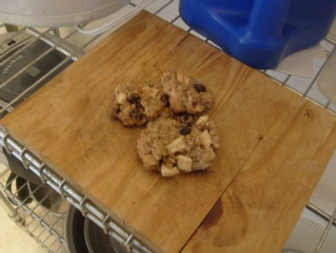 Apple Cheddar cookies