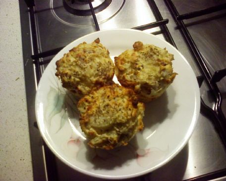 Savory Salami Muffins