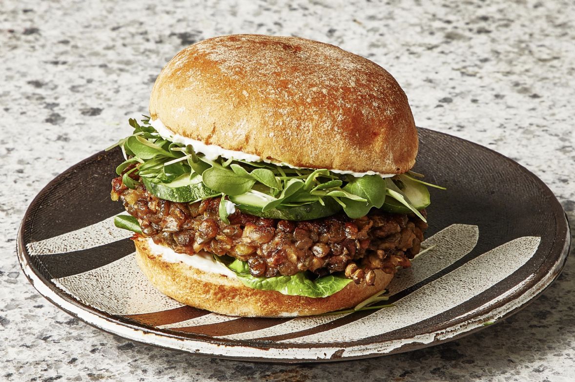 Will's Homemade Lentil Burgers