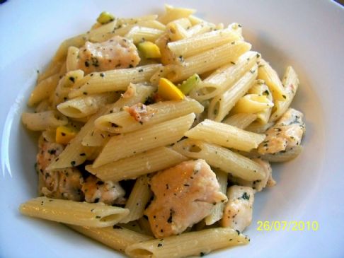 Garlic Chicken Pasta