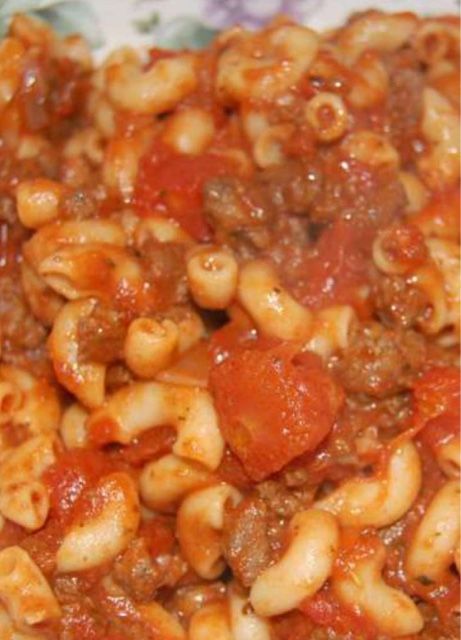 Standard American Goulash