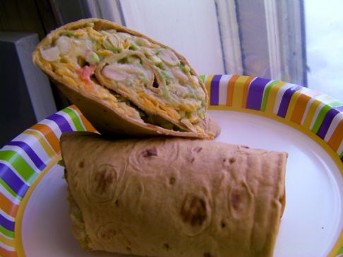 Avocado and White Bean Wraps