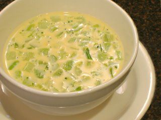 Vegetarian Broccoli and Cheese Soup