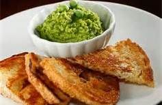 Green Pea And Chick Pea Hummus