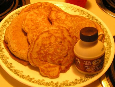 Gluten Free Buckwheat Applesauce Pancakes