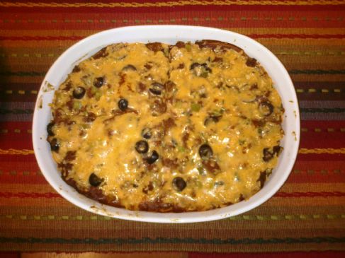 Low-fat Vegan Enchilada Casserole