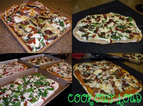 Veggie Mini Pizza Bites (www.cookoutloud.com)