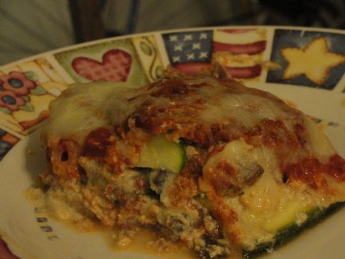 Noodle-less Zucchini Lasagna