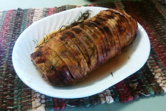 Applesauce Pork Loin Roast