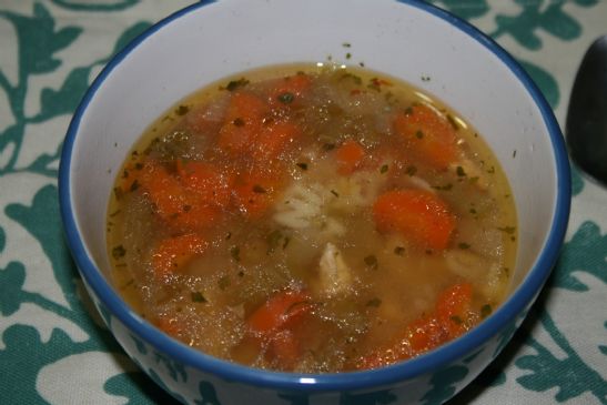 Vegetarian chicken stew (no meat)