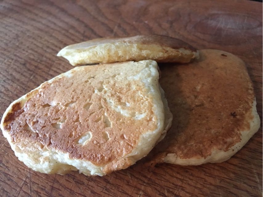 Pancakes made with yogurt