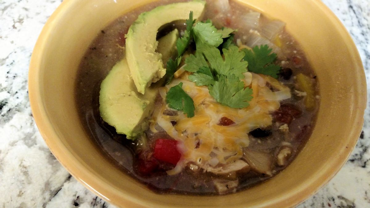 Green Chili Chicken Enchilada Verde Crock Pot Soup