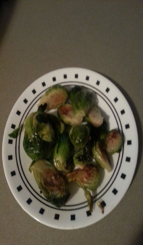 Sharon's Roasted Brussels Sprouts