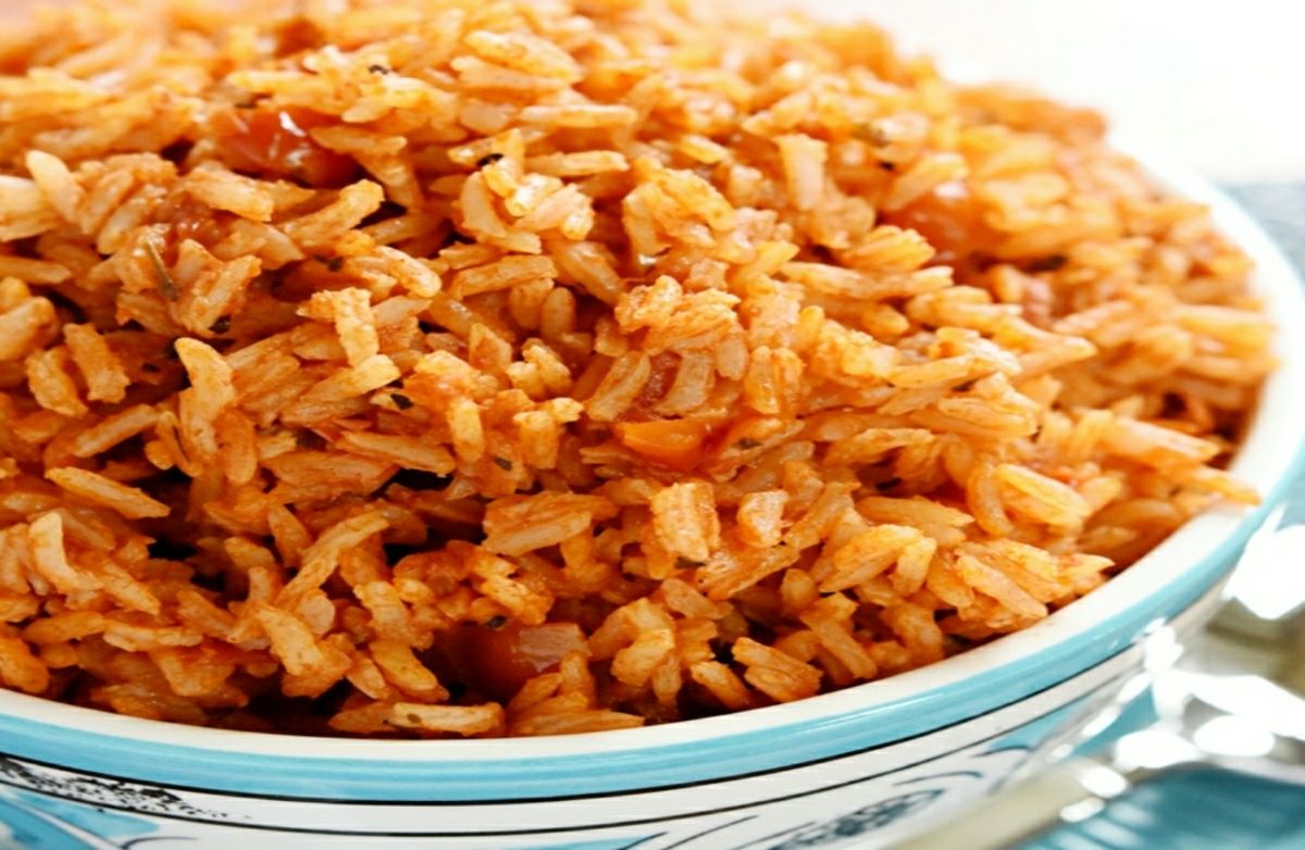 Rice cooker Spanish rice